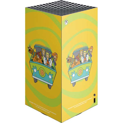 Scooby Doo Mystery Machine Van XBox Series X Digital Edition Console Skin